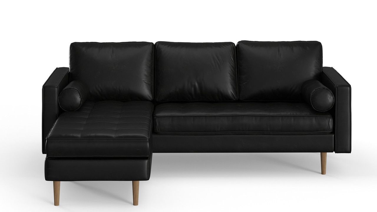 Ashton Reversible Vegan Leather Sectional